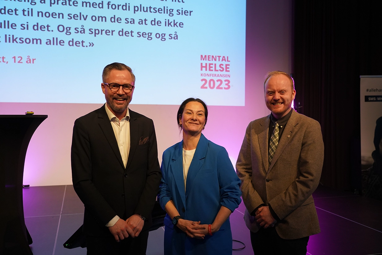 Capeesh ansatte som deltok på Mental Helse konferansen 2023.